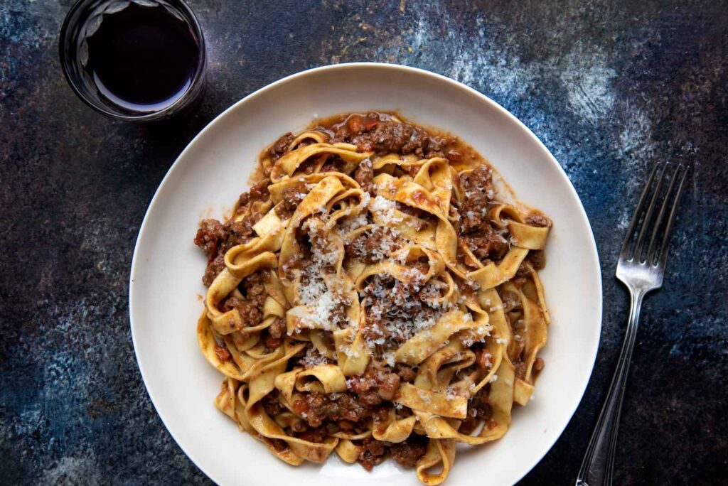 Tagliatelle al Ragù
